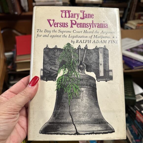 Mary Jane Versus Pennsylvania by Ralph Adam Fine Hardcover 1970 McCall Pub. - Picture 1 of 7